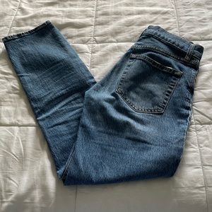 Gap High Rise Slim Straight Jeans